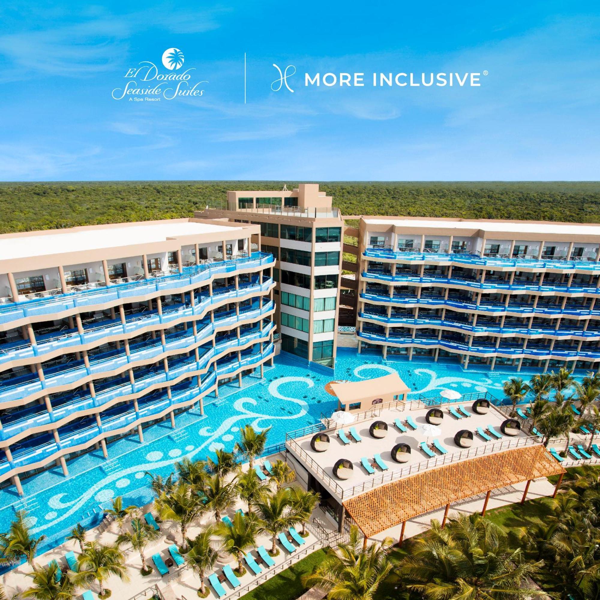 El Dorado Seaside Suites Catamaran, Cenote & More Inclusive (Adults Only) Xpu Ha Ngoại thất bức ảnh