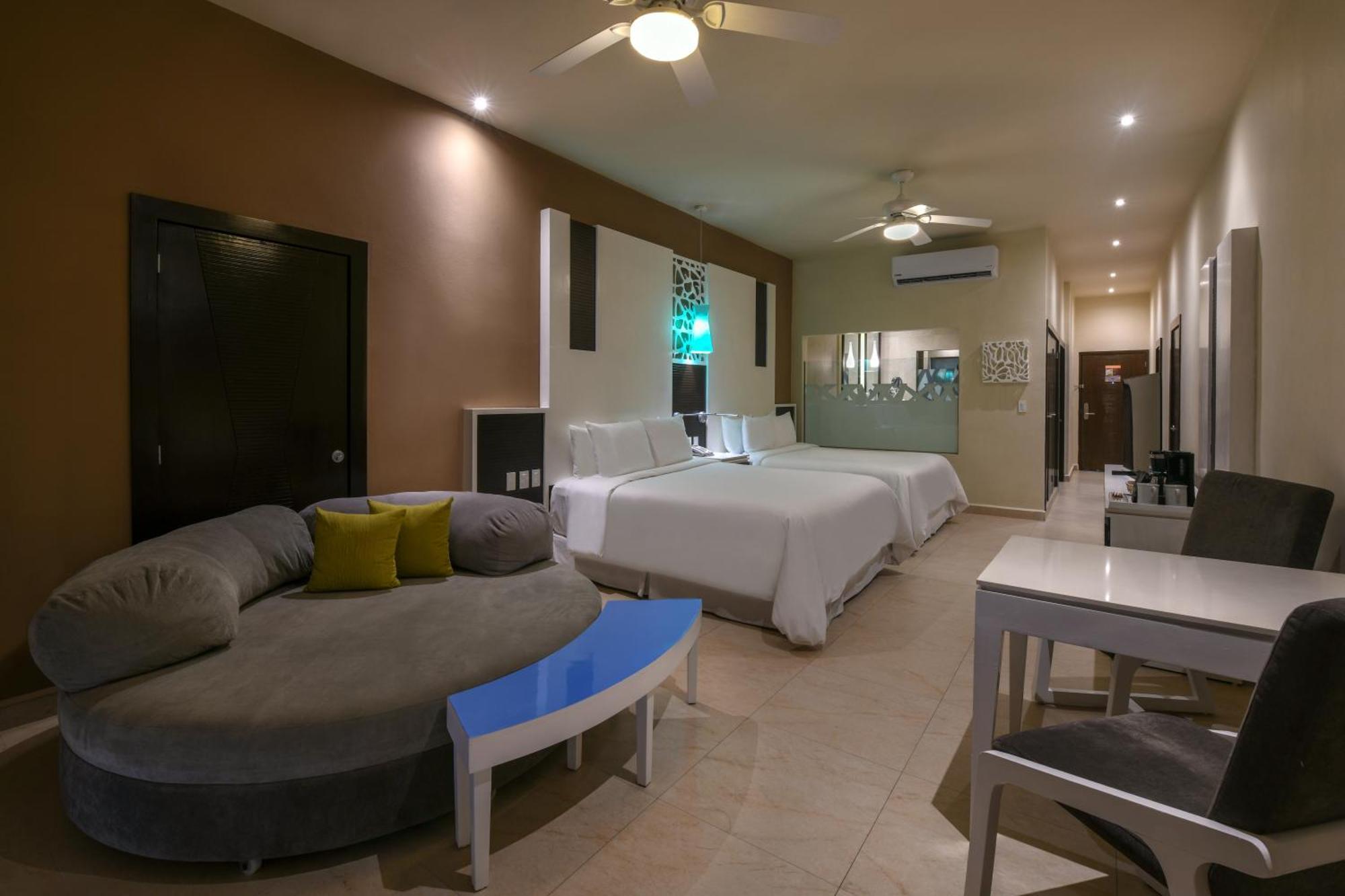 El Dorado Seaside Suites Catamaran, Cenote & More Inclusive (Adults Only) Xpu Ha Ngoại thất bức ảnh